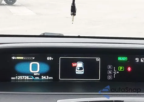 2022 Toyota Prius Le z USA, uszkodzony, nr VIN JTDKAMFU8N3156686